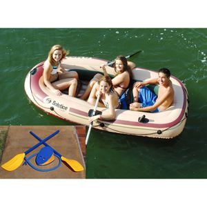 Voyager+4+Person+Boat+w%2FOars