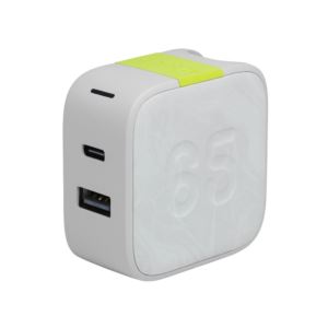 InstantCharger+65W+USB-C+and+USB-A+GaN+PD+Wall+Charger+White