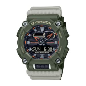 Mens+Hidden+Coast+Analog%2FDigital+Green+Resin+Watch+Black+Dial