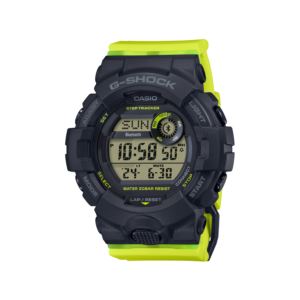 Ladies+G-Shock+Mobile+Link+Black+%26+Yellow+Digital+Watch