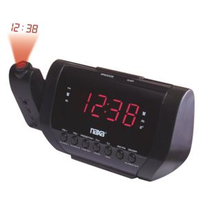 Naxa+Projection+Dual+Alarm+Clock+Radio