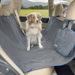 Heather+Dog+Hammock+Car+Seat+Cover+Charcoal