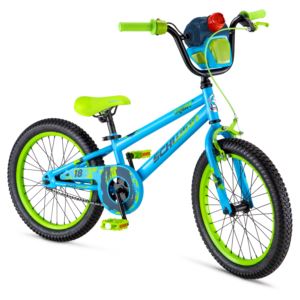 Schwinn+Squirt+Kid+Bike%2C+18-inch+Wheels%2C+Single+Speed%2C+Blue%2FGreen