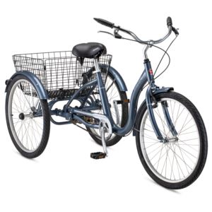 Schwinn+Meridian+Adult+Tricycle.+24+Inch+Wheels%2C+Single+Speed%2C+Slate+Blue