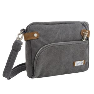 Anti-Theft+Heritage+Crossbody+Bag+Pewter