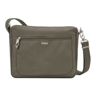 Anti-Theft+Classic+Small+E%2FW+Crossbody+Nutmeg