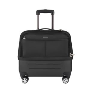 Anti-Theft+Revolution+Underseat+Carry-On+Spinner+Black