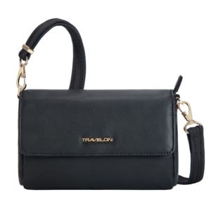 Anti-Theft+Addison+Convertible+Belt+Bag+Black