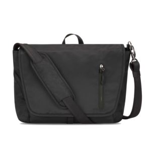 Anti-Theft+Urban+Messenger+Bag+Black