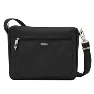 Anti-Theft+Classic+Small+E%2FW+Crossbody+Black