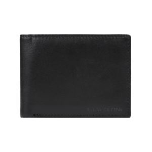 RFID+Blocking+Leather+Billfold+Wallet+Black