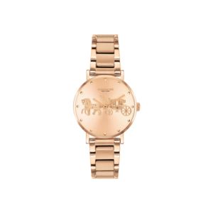 Ladies+Perry+Rose+Gold-Tone+Watch+Rose+Gold+Horse+%26+Carriage+Dial