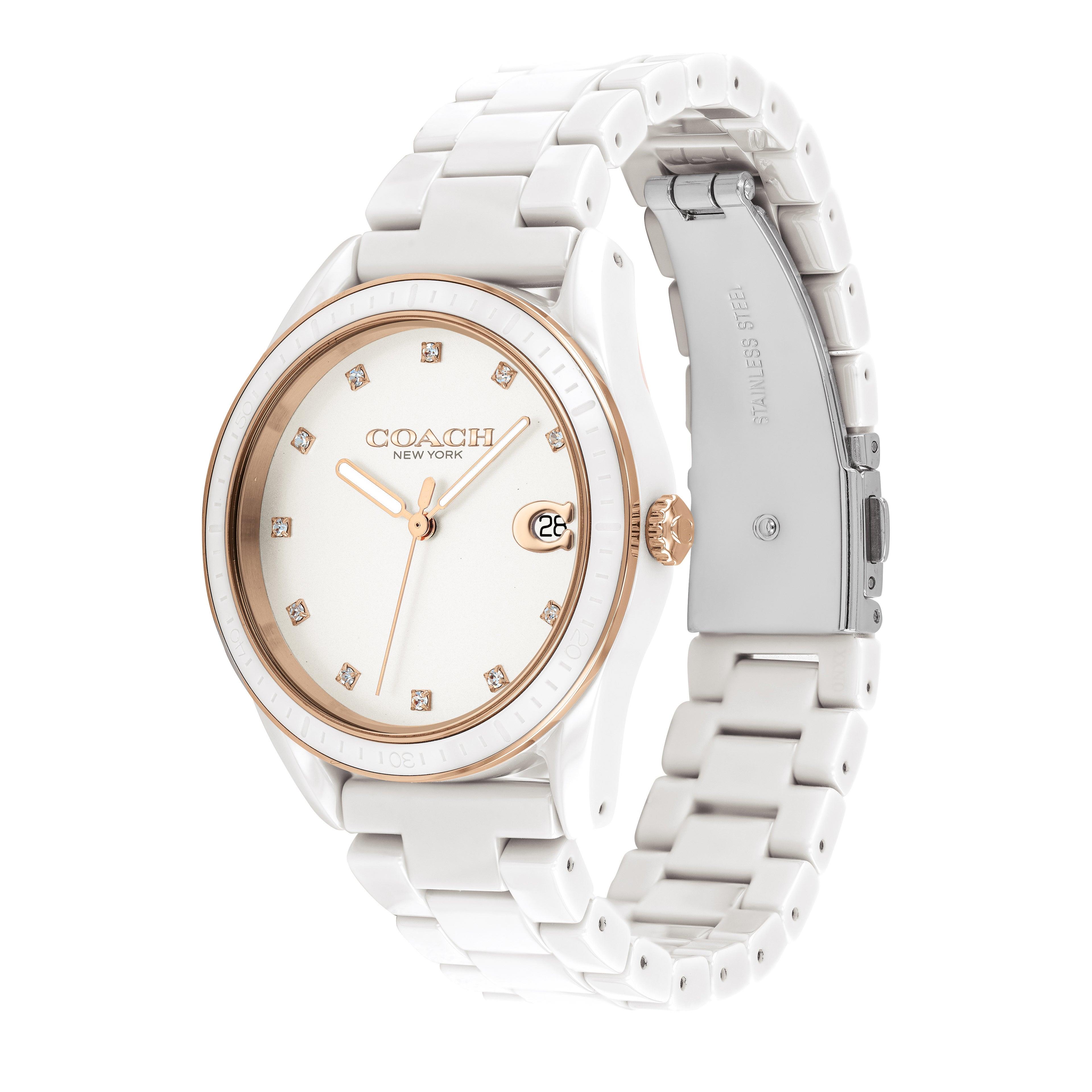 Coach preston online ceramic watch
