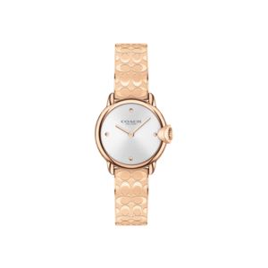 Ladies+Arden+Rose+Gold-Tone+Bangle+Watch+Silver+Dial