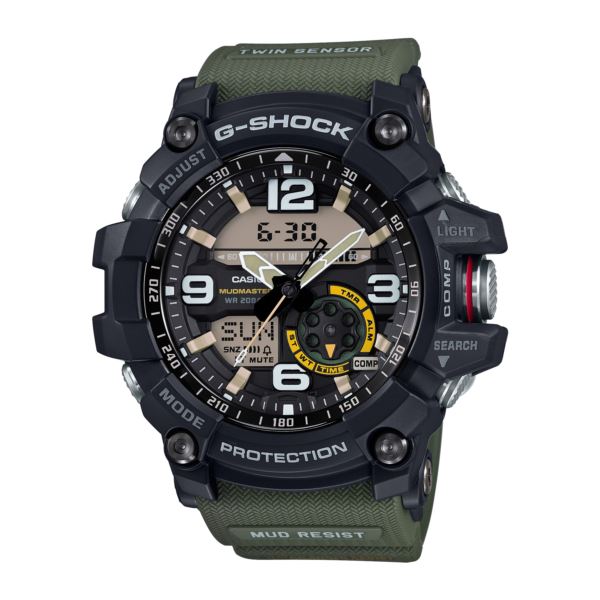 g shock mens watch green