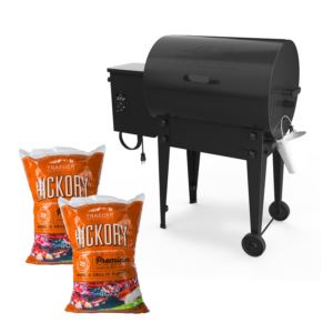 Tailgater+Pellet+Grill+Black+w%2F+Multi-Tool+%26+Hickory+Pellets