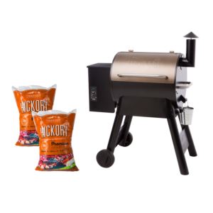 Pro+Series+22+Pellet+Grill+Bronze+w%2F+Multi-Tool+%26+Hickory+Pellets