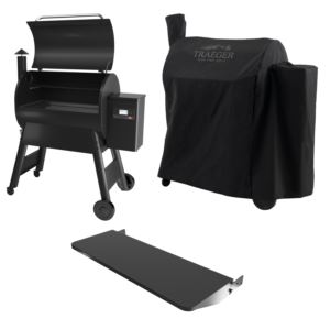 Pro+780+Smart+Grill%2FSmoker+w%2F+Cover+%26+Shelf+Black