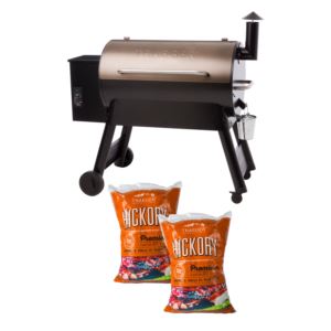 Pro+Series+34+Pellet+Grill+Bronze+w%2F+Multi-Tool+%26+Hickory+Pellets