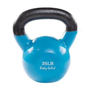 Vinyl+Coated+Kettlebell+35+Lbs.