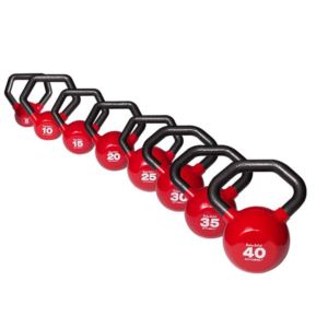 Vinyl+Dipped+Kettlebell+Set+5-40+Lbs.
