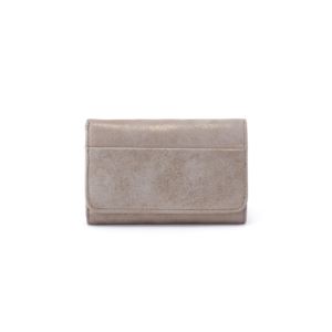 Jill+Leather+Wallet+in+Granite+Gold