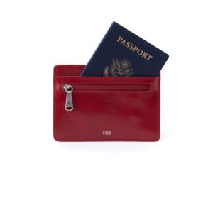 Euro+Slide+Credit+Card+Wallet+in+Cardinal