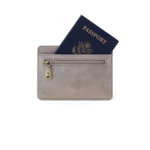 Euro+Slide+Credit+Card+Wallet+in+Granite+Gold