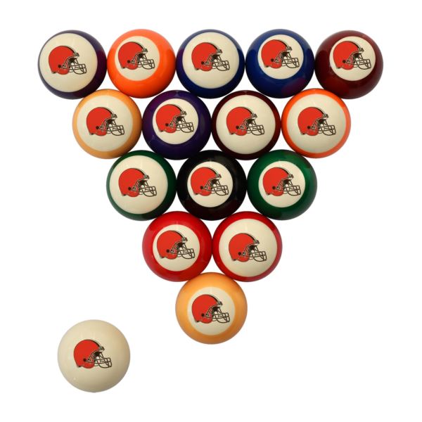 Cleveland Browns Retro Billiard Ball Set