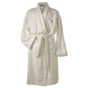 White+Cotton+Robe+Size+L%2FXL