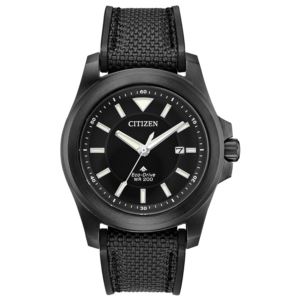 Mens+Promaster+Tough+Eco-Drive+Black+Watch+Black+Dial