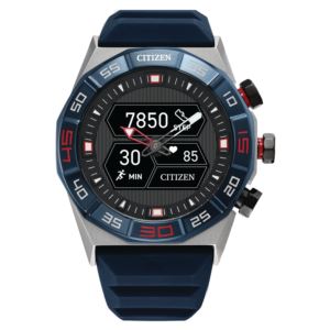 CZ+Smart+Hybrid+YouQ+Blue+Silicone+Strap+Smartwatch