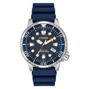 Mens+Promaster+Diver+Eco-Drive+Blue+Strap+Watch+Blue+Dial