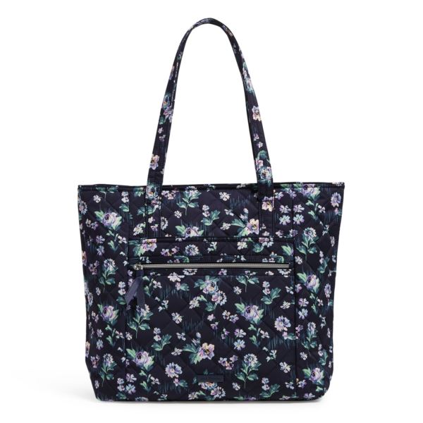 Iconic Vera Tote Performance Twill Navy Garden