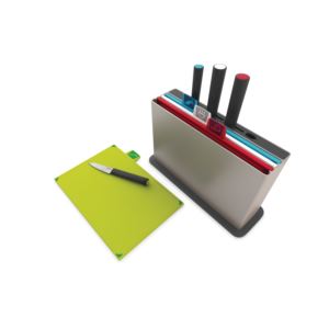 Index+8pc+Chopping+Board+Set+w%2F+Knives