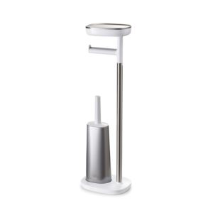 EasyStore+Plus+Toilet+Paper+Holder+w%2F+Steel+Toilet+Brush