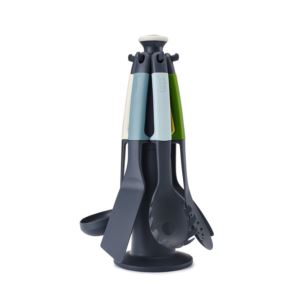 Elevate+6+Piece+Kitchen+Utensil+Set+w%2F+Carousel+Opal