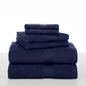 Ringspun+6pc+Bath+Towel+Set+Midnight