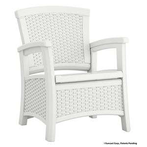 Club+Chair%2FStorage%2C+White