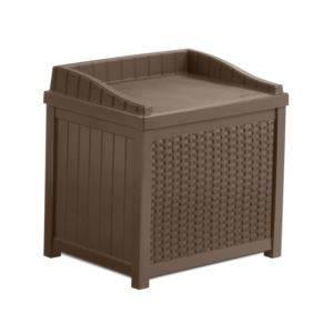22+Gallon+Wicker+Storage+Seat