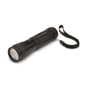 12+LED+Aluminum+Flashlight+W%2FRed+%26+Green+LED+2+Pk