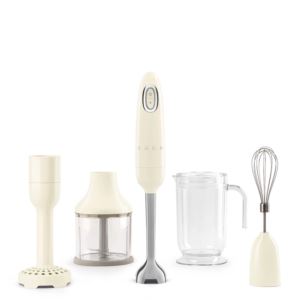 50%27s+Retro-Style+Hand+Blender+Set+w%2F+Accessories+Cream