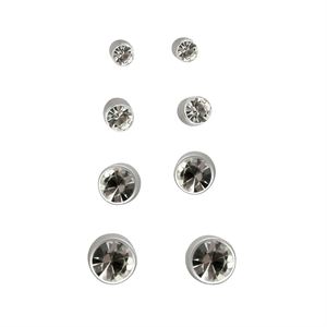 Crystal Four Pair Earring Set GJ-82104304