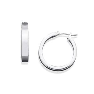Silver Hoop Earring GJ-84201542