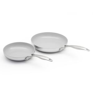 Venice+Pro+8%22+%26+10%22+SS+Ceramic+Nonstick+Fry+Pan+Set