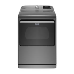 Smart+Capable+7.4+Cu+Ft+Top+Loading+Electric+Dryer+Metallic+Slate