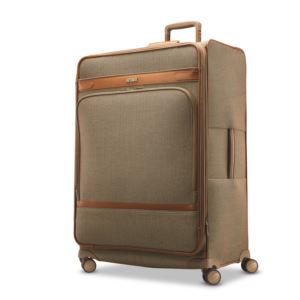 Herringbone+Deluxe+Softside+Extended+Journey+Spinner+Terracotta