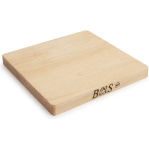 Maple Reversible Cutting Board, 10'' x 10'' x 1'' BOOS-215