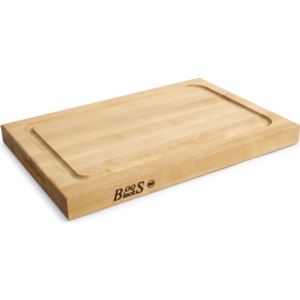 BBQ Reversible Cutting Board with Groove, 18'' x 12'' x 1.5'' BOOS-BBQBD