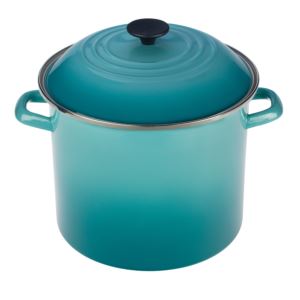 8qt+Enamel+on+Steel+Covered+Stockpot+Caribbean